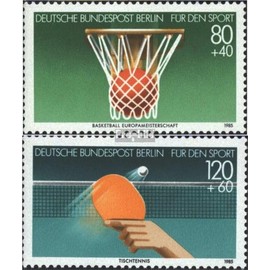 Berlin (West) 732-733 (complete.issue) fine used/cancelled 1985 Sports Aid (Stamps for collectors) Ball games without football (basketball/handball/baseball …)