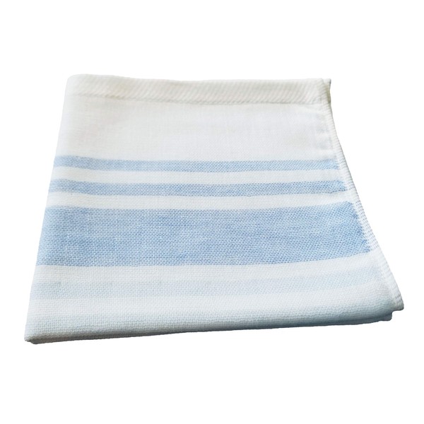 IPPINKA Senshu Japanese Towel, Ultra Soft, Quick-Drying, Two-Tone End Stripes,