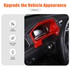 Heutamo Dashboard Panel Frame Trim Cover Compatible with Honda Pilot
