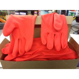 Dubarry 12 Pairs Heavy Duty Industrial Household Latex Rubber Gloves