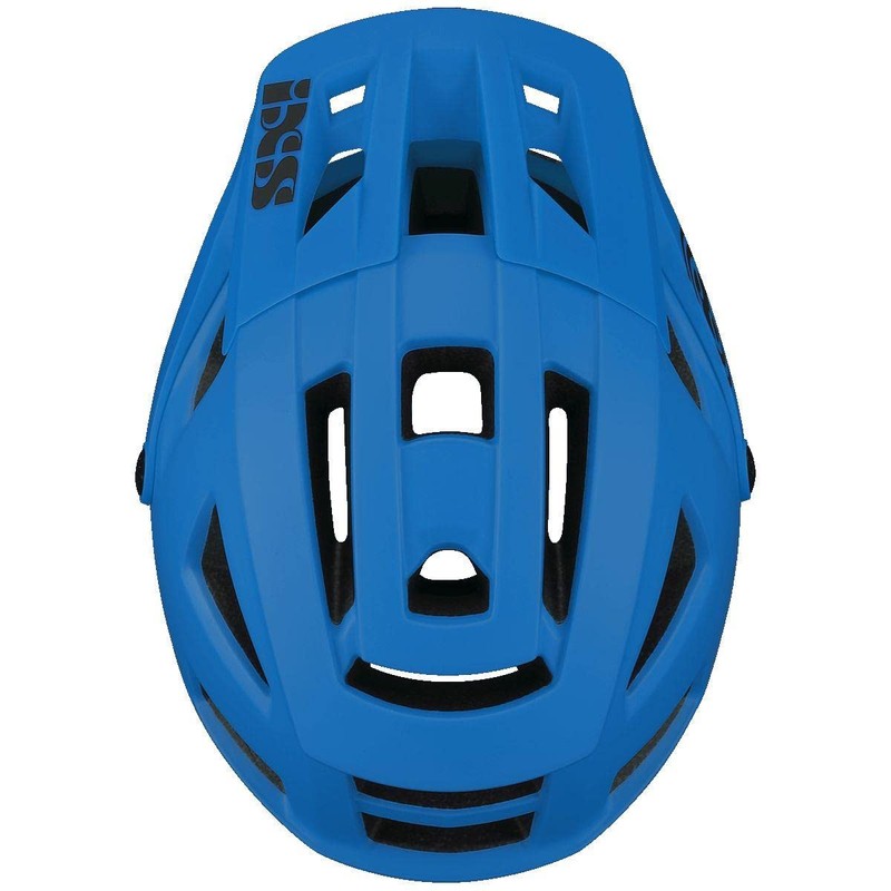 IXS Trigger Am Mountain Bike Helmet, Fluo Blue, ML (58-62cm)
