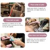 Pinzas de Cocodrilo para el Cabello Profesionales Antideslizantes, 12 Piezas
