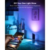GeyouLux RGBCW Smart Uplighting Indoor, APP Control Alexa, Google Home