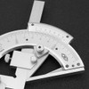 Universal Carbon Steel Vernier Bevel Protractor 0-320° Exactness Angle Measuring