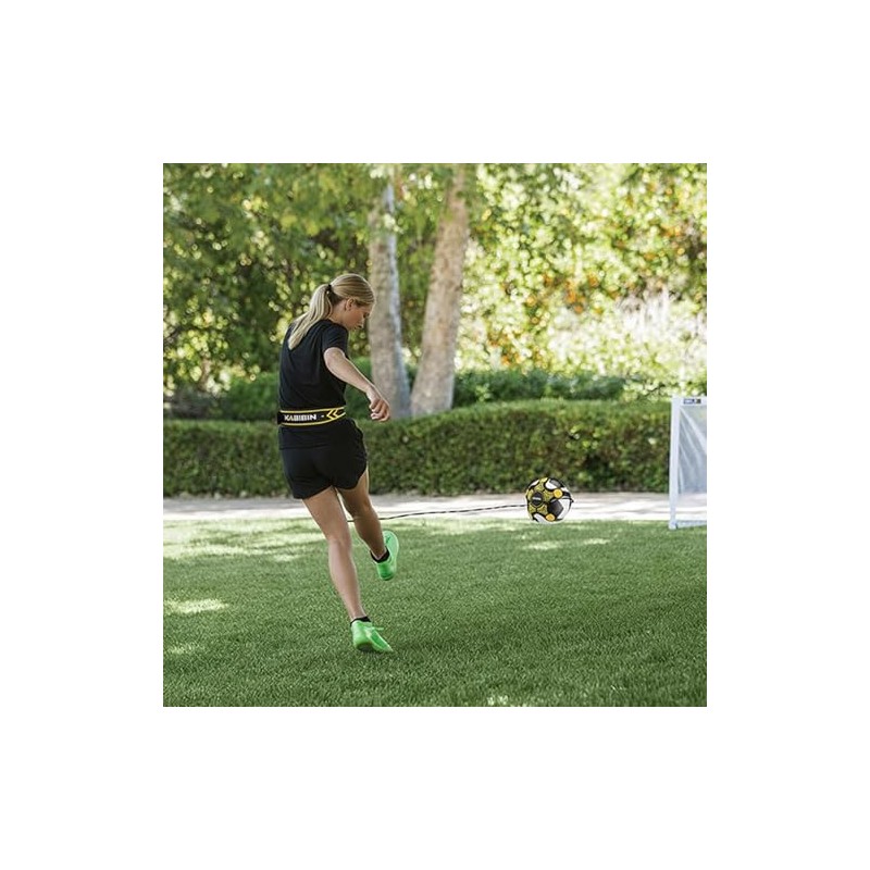 Solo Soccer Kick Trainer for Enhanced Practice Efficiency