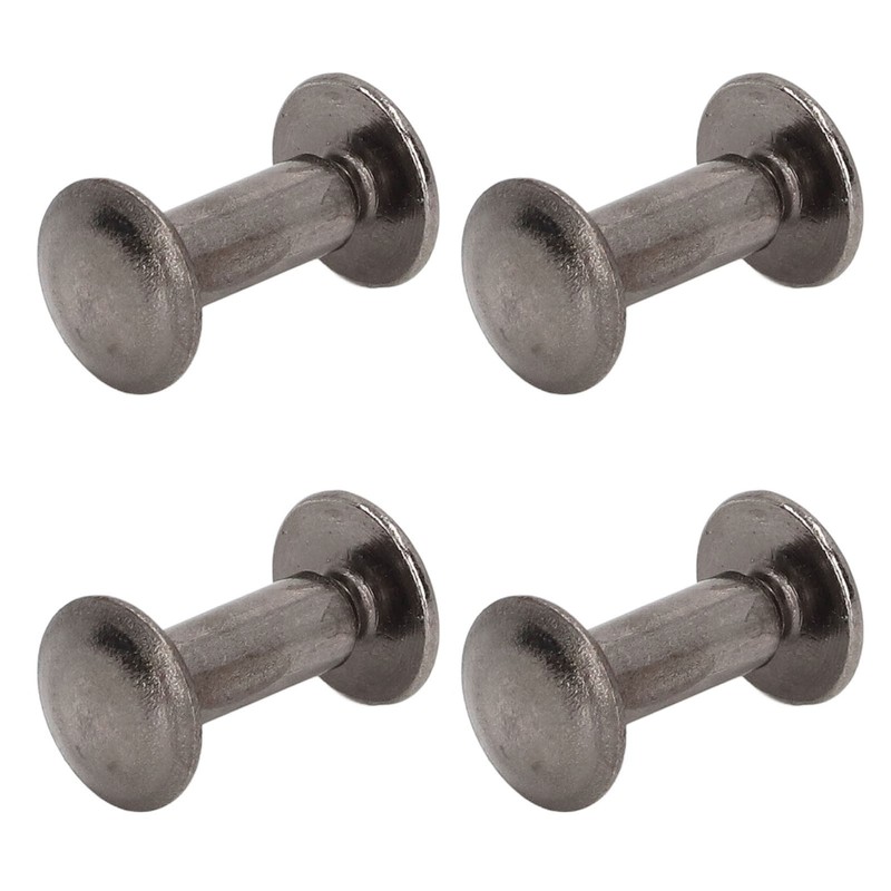 200 Sets Book Binding Screw Environmental Brass Metal Chicago Binding