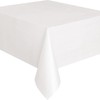 Unique Party Reusable Rectangular Plastic Tablecover (19 Colours) (One Size)
