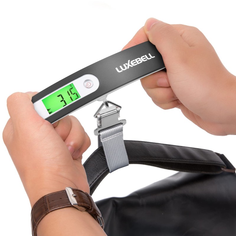 Digital Luggage Scale Gift for Traveler Suitcase Handheld Weight Scale
