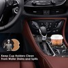 Britimes Absorbent Car Coasters 2 Pack for Cup Holders, 2.56"