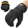 KEMIMOTO Motorrad Handschuhe Herren mit PU-Schaum, Touchscreen Anti-Rutsch Motorradhandschuhe, Sport