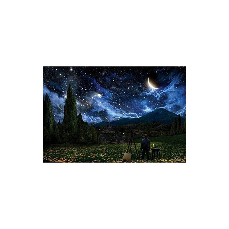 Poster Starry Night 36 x 24in