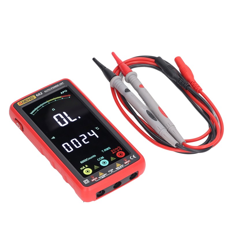 Digital Full Screen Multimeter VA LCD Auto Range Resistance Voltage