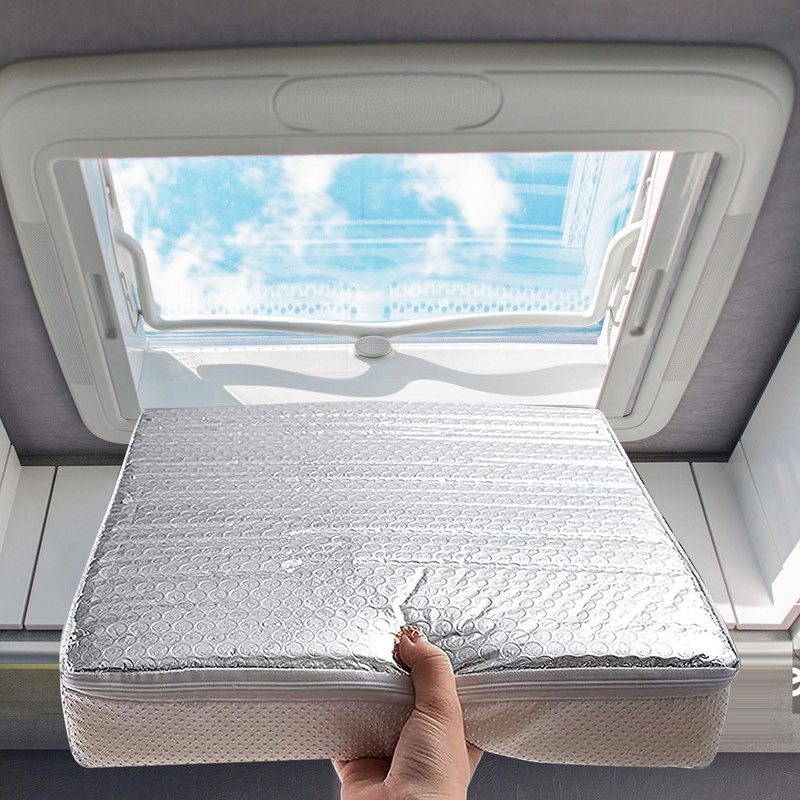 1 Pack RV Skylight Insulator 14"x14"x3", RV Vent Insulator, RV