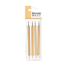 Set of 4 embossing tools