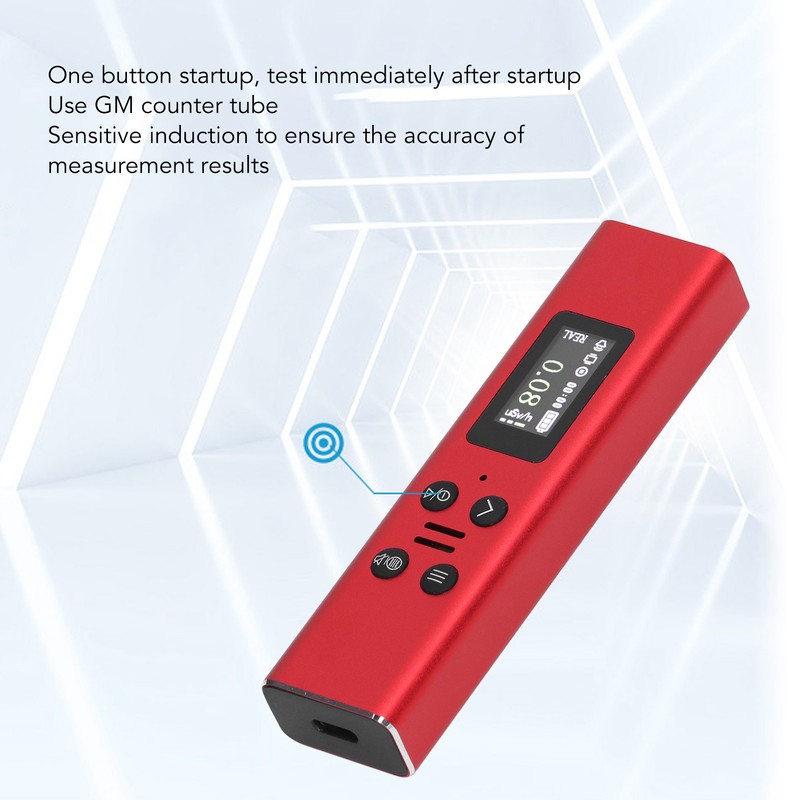 Geiger Counter USB Charging with TFT HD Display 400mAh Nuclear
