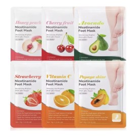 10 Pares De Mascarillas Hidratantes Y Exfoliantes Para Pies