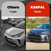 KARPAL 6PCS Front Upper Lower Grille LED Fog Lights Set