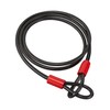 Relaxdays Loop Cable 2 m for Bicycle & Luggage, Coated