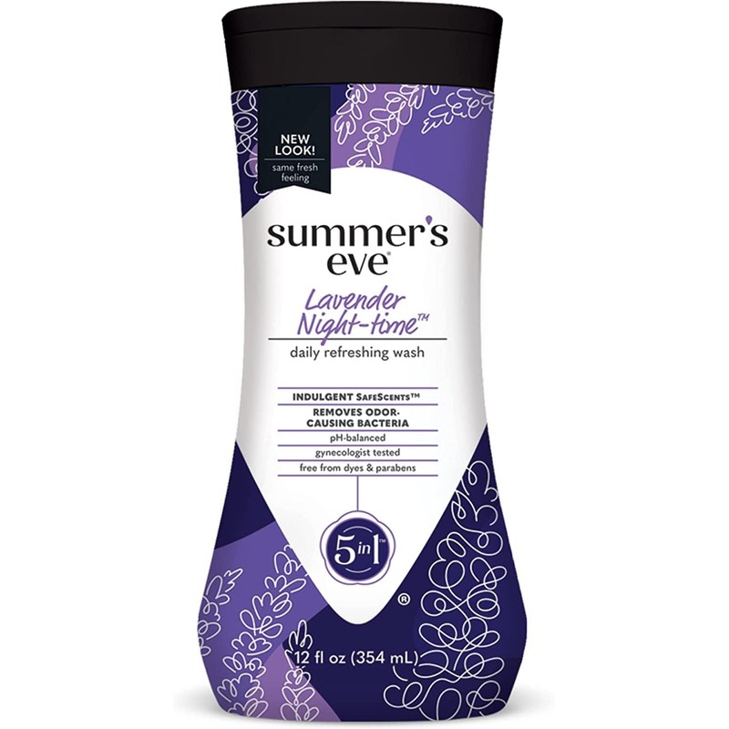 Summer's Eve Lavender Night-time Daily Refreshing All Over Feminine Body