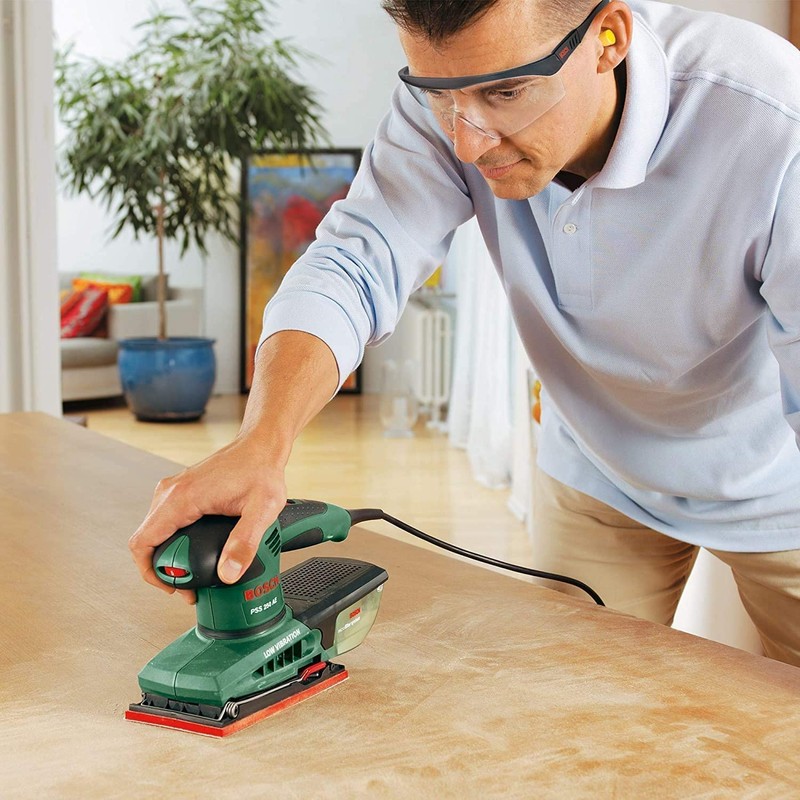 Sandpaper Orbital Sander, Pack of 35 Sandpaper 93 x 185