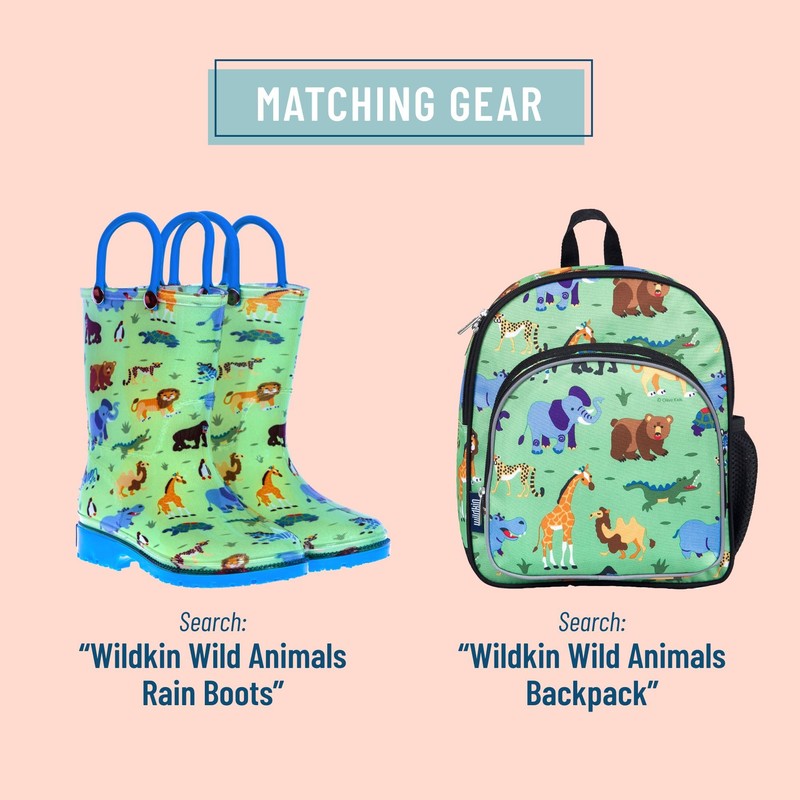Wildkin Kids Umbrella – Rainproof Canopy, Curved Handle, Easy Hanging