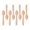 GoCoPack Wooden Cutlery: Pack of 300 Disposable Wooden 11cm Tea
