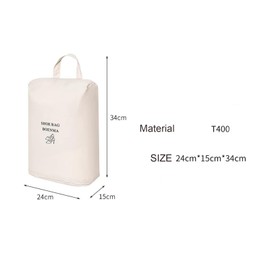 2 Pack Travel & Home Shoe Storage Bags - Sealed, Waterproof, Breathable, Odor-Free for Shoe Organizing (2, Grey)