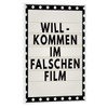 artboxONE Poster with White Frame 30 x 20 cm Typography