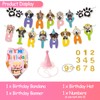 Dog Birthday Party Supplies Set,Birthday Bandana,Boy Girl Dog Birthday Hat