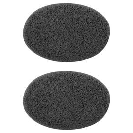 Enwye 2 PCS Grooming Stone for Pet-Cat Dog Hair Removal Oval Stone Hair Stripping Tool Hard-Wearing Natural Pet Groomer Tool for Cat and Dog Grooming