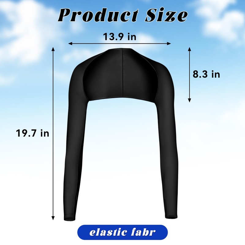 2-Pack Small Size Cool Shawl Arm Covers,Sun UV Protection Cooler