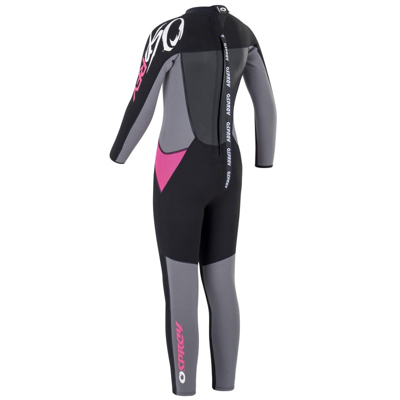 Osprey Girls' Osp Long - Origin Full Length Wetsuit, Black