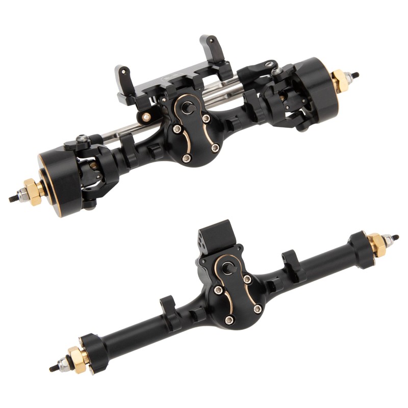 MEUS RACING 5mm ISO V2 SCX24 Axles with 3-Section CVD