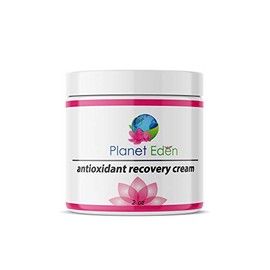 Planet Eden Organic Antioxidant Recovery Cream for Mature Skin- Deep Moisture with Hyaluronic Acid & Shea Butter - Excellent for Skin Peels Aftercare or Everyday Use