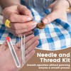 37pcs Sewing Tool Set, Needles Thread Hand Repair Tools, Sewing