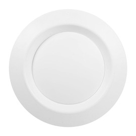 ABS Round Plate Valve Exhaust Air Ceiling Valve Anemostat Ventilation Valves Ceiling Vent Cover for Bathroom Office Kitchen Ventilation Noise Reducing (75 mm)