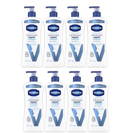 Vaseline Intensive Care Advanced Repair Loción hidratante curativa sin perfume, 20.3 onzas (paquete de 8)