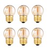 Tsunetani G40 G12.5 Led Filament Mini Globe Light Bulbs 0.5W