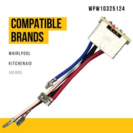 WPW10325124 W10325124 Phase Control Board - Compatible with Whirlpool KitchenAid Mixer Parts - Replaces AP6019577 9701268 9706595 PS11752886 - Exact Fit for Stand Mixers - Upgraded 120 Volt Model