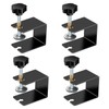 Drawer Front Installation Clamps, 4 Pcs Universal C Clamp Cabinet