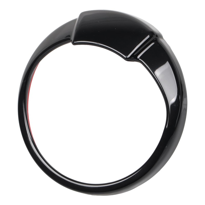 YDLMT Gloss/Vivid Black 5" Speedometer Gauge Bezel Cover Trim Ring