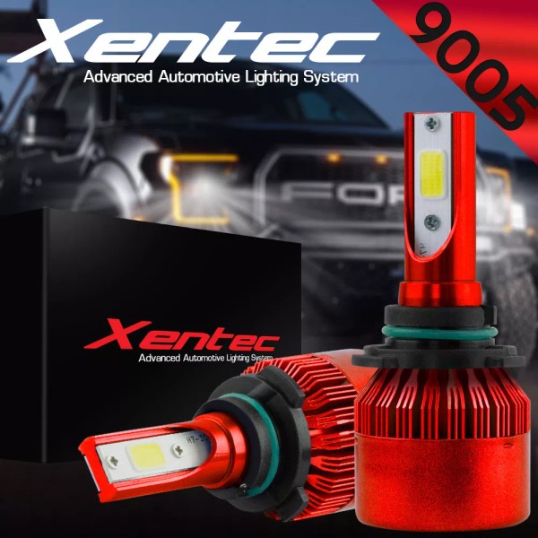 XENTEC LED HID Headlight Conversion kit 9005 HB3 6000K 2013-2016