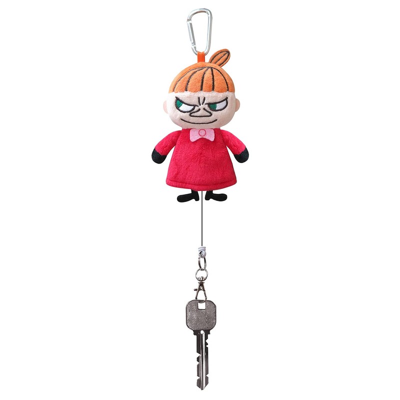 Meiho Moomin Family Little My Reel Key Case Mascot Type