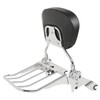 TCMT Detachable Backrest Sissy Bar w/Luggage Rack and 4 Point