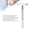 Long Handle Safety Razor Zinc Alloy Safety Razor Reusable Manual