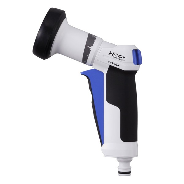 Takagi Premium (Handy type), Watering Sprinkler, Blue/White/Black, 6.6 x 16.5