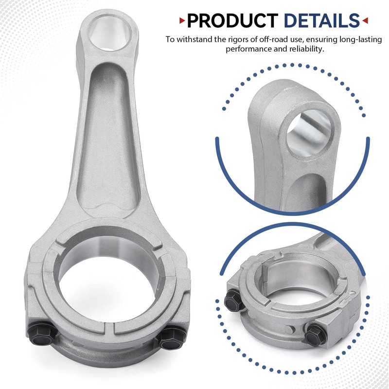 Crankshaft Connecting Rod Assembly for Kawasaki Mule 600 610 SX