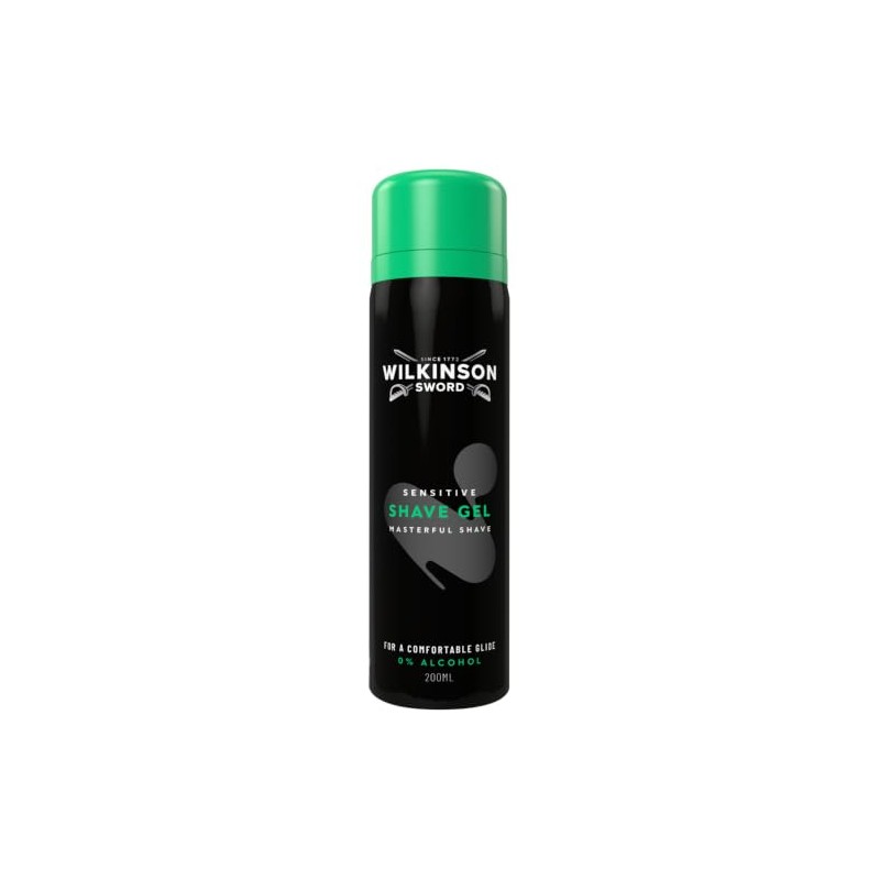Wilkinson Sword Masterful Shave Sensitive Shave Gel 200ml