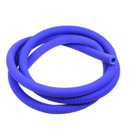 Universal TenKe 10FT High Performance 3-Ply Reinforced Radiator Coolant Hose 22mm 7/8" ID Silicone Hose Coupler Tube Matt Surface (22mm ID Blue)