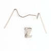 100pcs Greenhouse Glazing Clips Stainless Steel Z Fixing Clips W